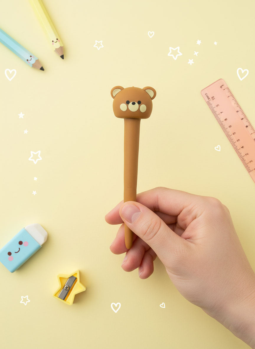 Kawaii Spongy Bear Pen