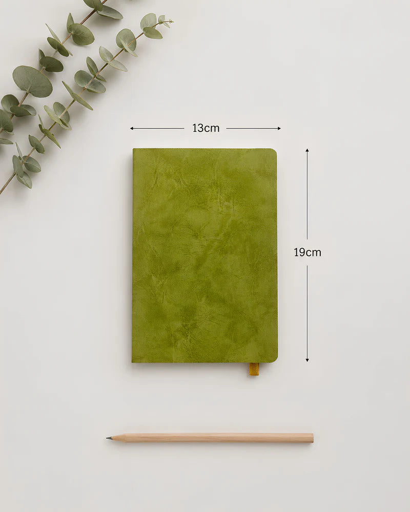 Potentate PU Watercolor Handbook – Green | 13 x 19 cm | 300GSM | Hot press