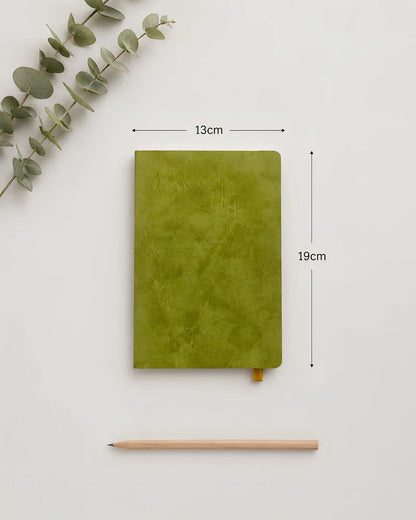 Potentate PU Watercolor Handbook – Green | 13 x 19 cm | 300GSM | Hot press