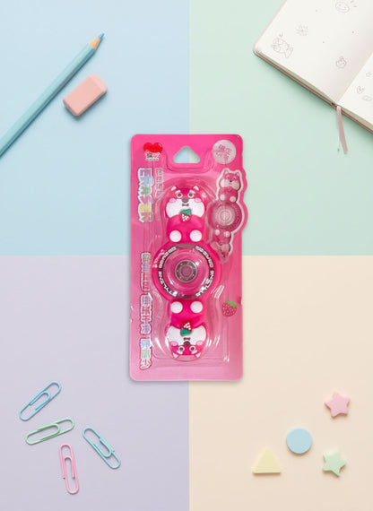 Strawberry Bear Spin Eraser