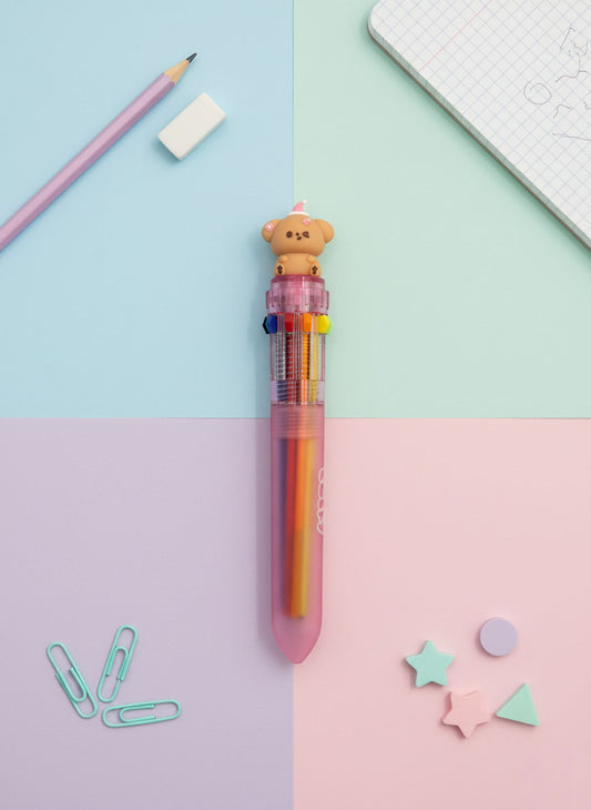 Kawaii 10 Colour Pen