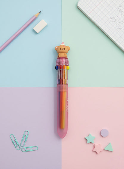 Kawaii 10 Colour Pen