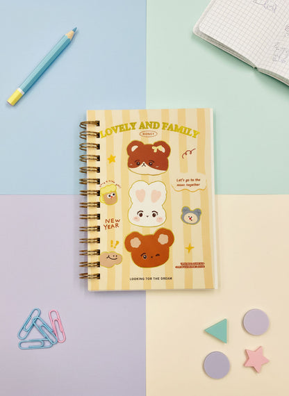 Kawaii Lovely and Family Notebook
