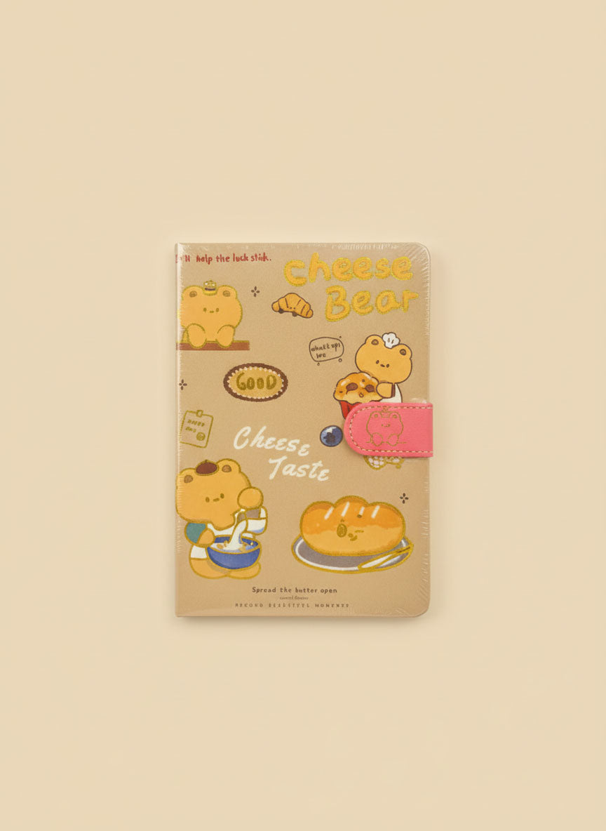 Kawaii Cheese Bear Notebook