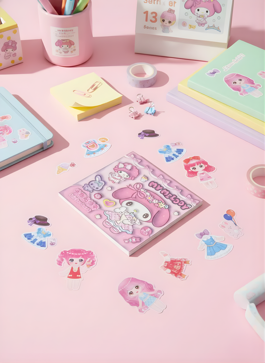 My Melody Sticker Books - Kawaii Stickers