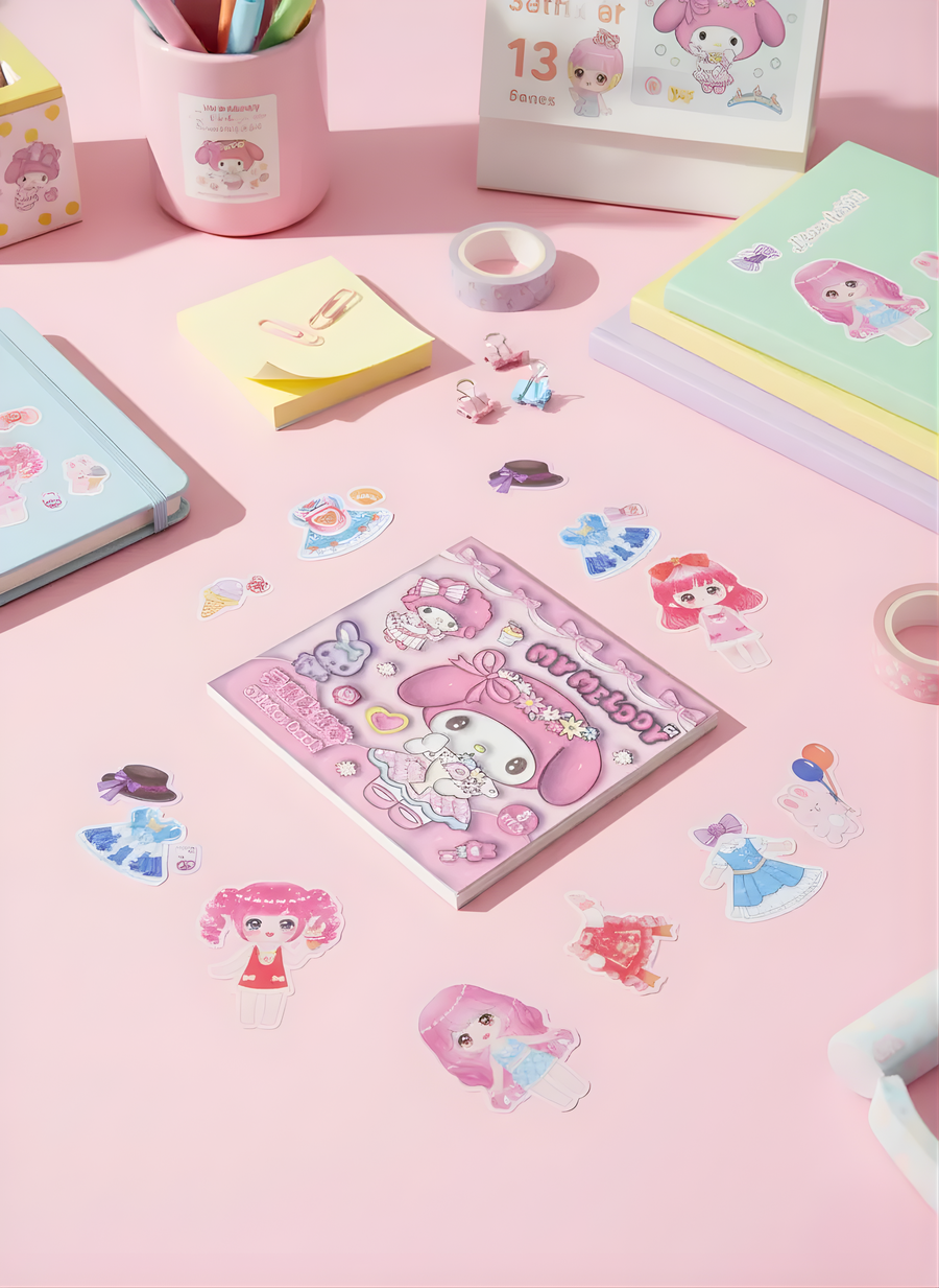 My Melody Sticker Books - Kawaii Stickers