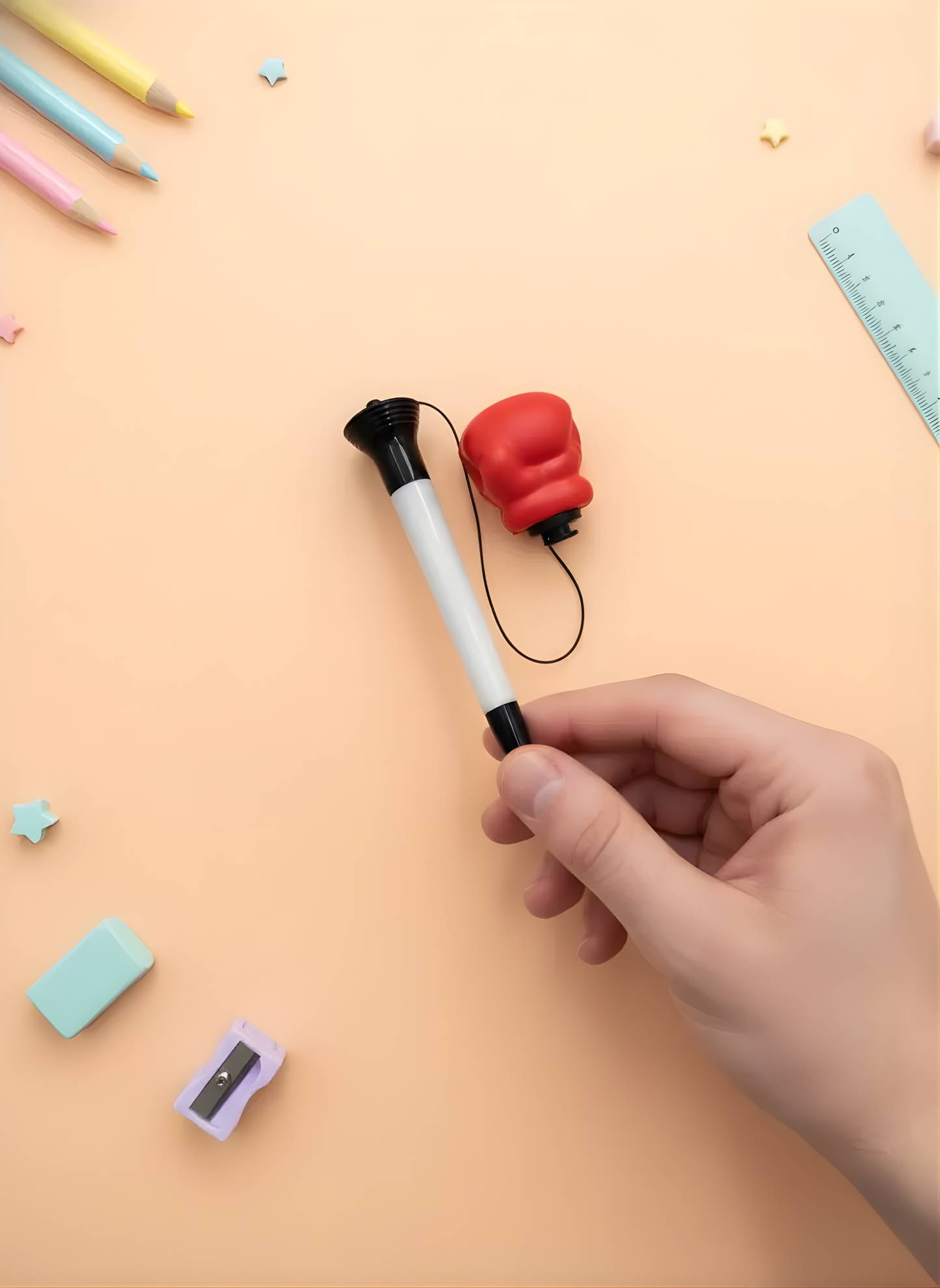 Boxing Gloves Pop out pen - Kawaii Pen