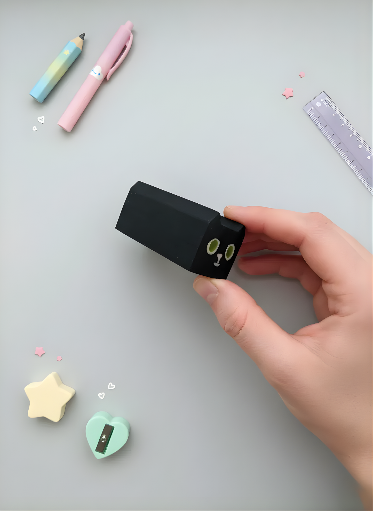 Cute Cat Eraser - Kawaii Eraser