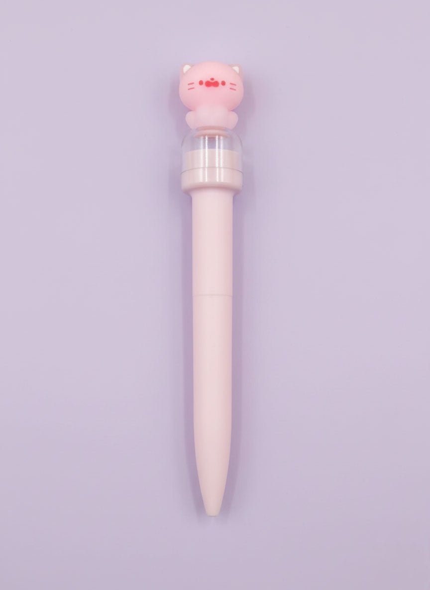 Kawaii Macaroon Cat Seal Pen