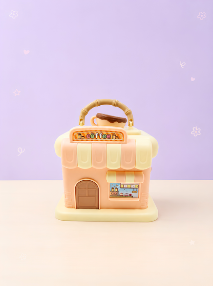 Coffee House Password Piggy Bank with Handle