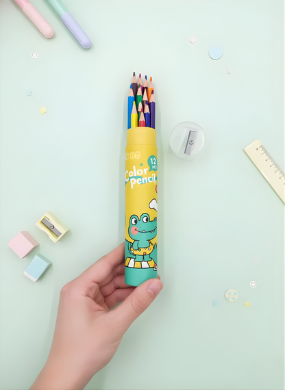 Color Pencils Long - 12 shades