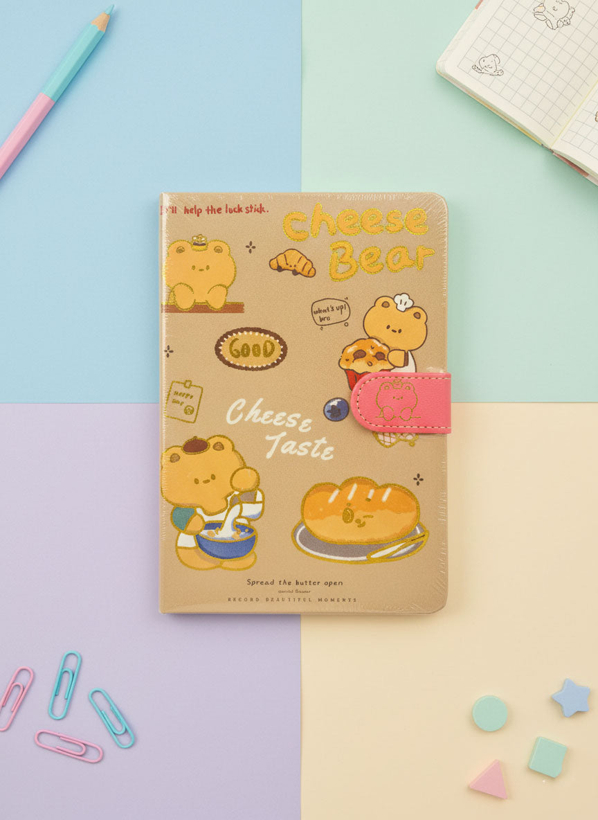 Kawaii Cheese Bear Notebook