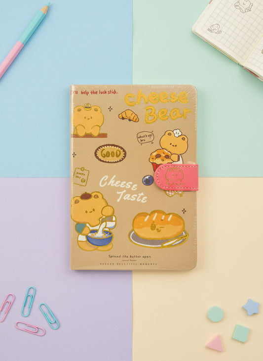 Kawaii Cheese Bear Notebook