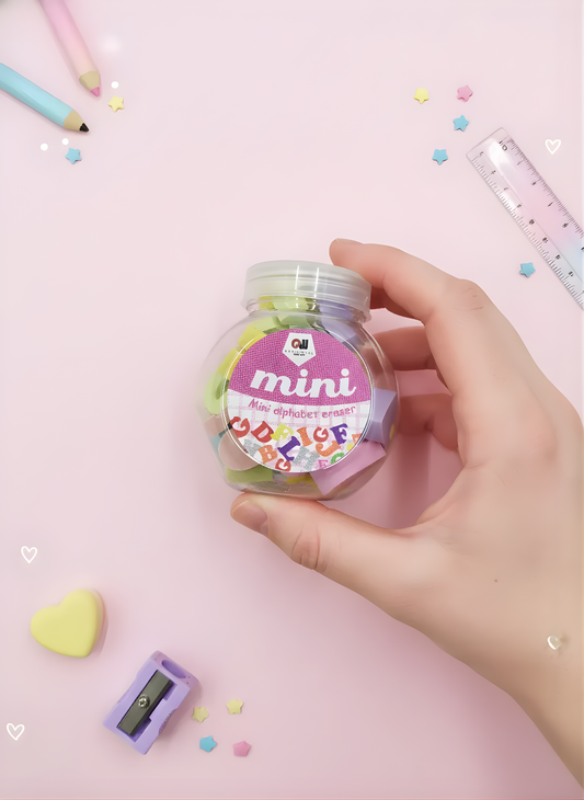 Mini Alphabet Eraser - Kawaii Eraser