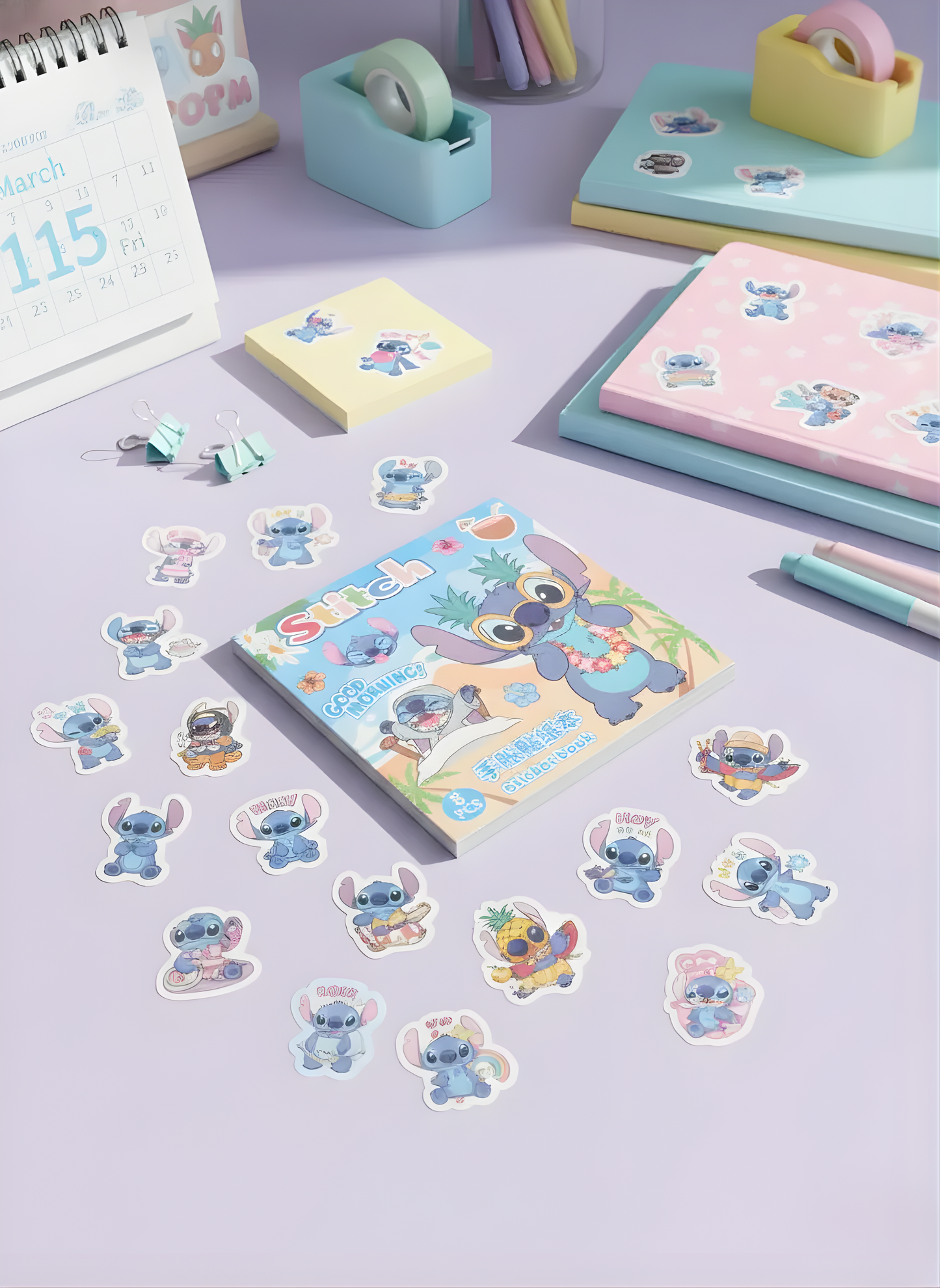Stich Sticker Book - Kawaii Stickers