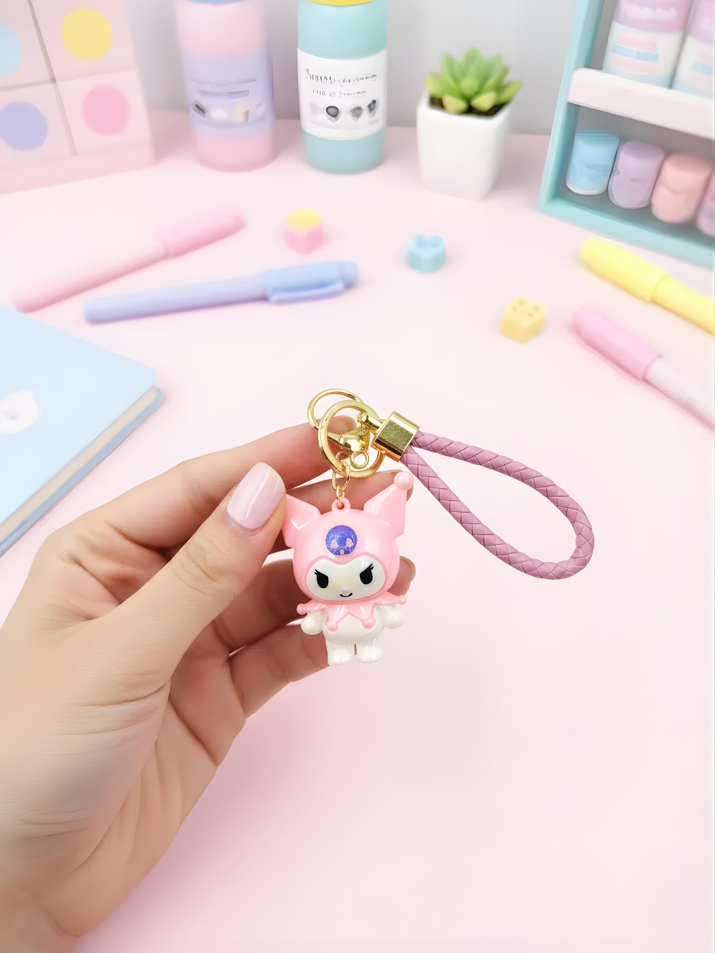 Kuromi Keychains  | Car Danglers