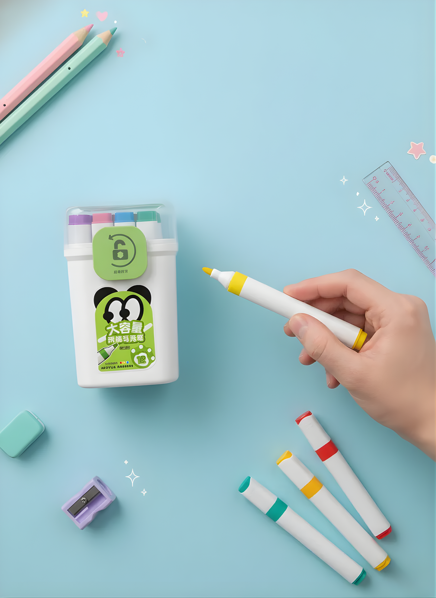 Acrylic Color Marker - 12 Shades