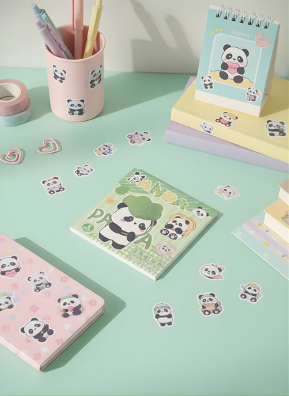 Panda Sticker Book -  Kawaii Stickers