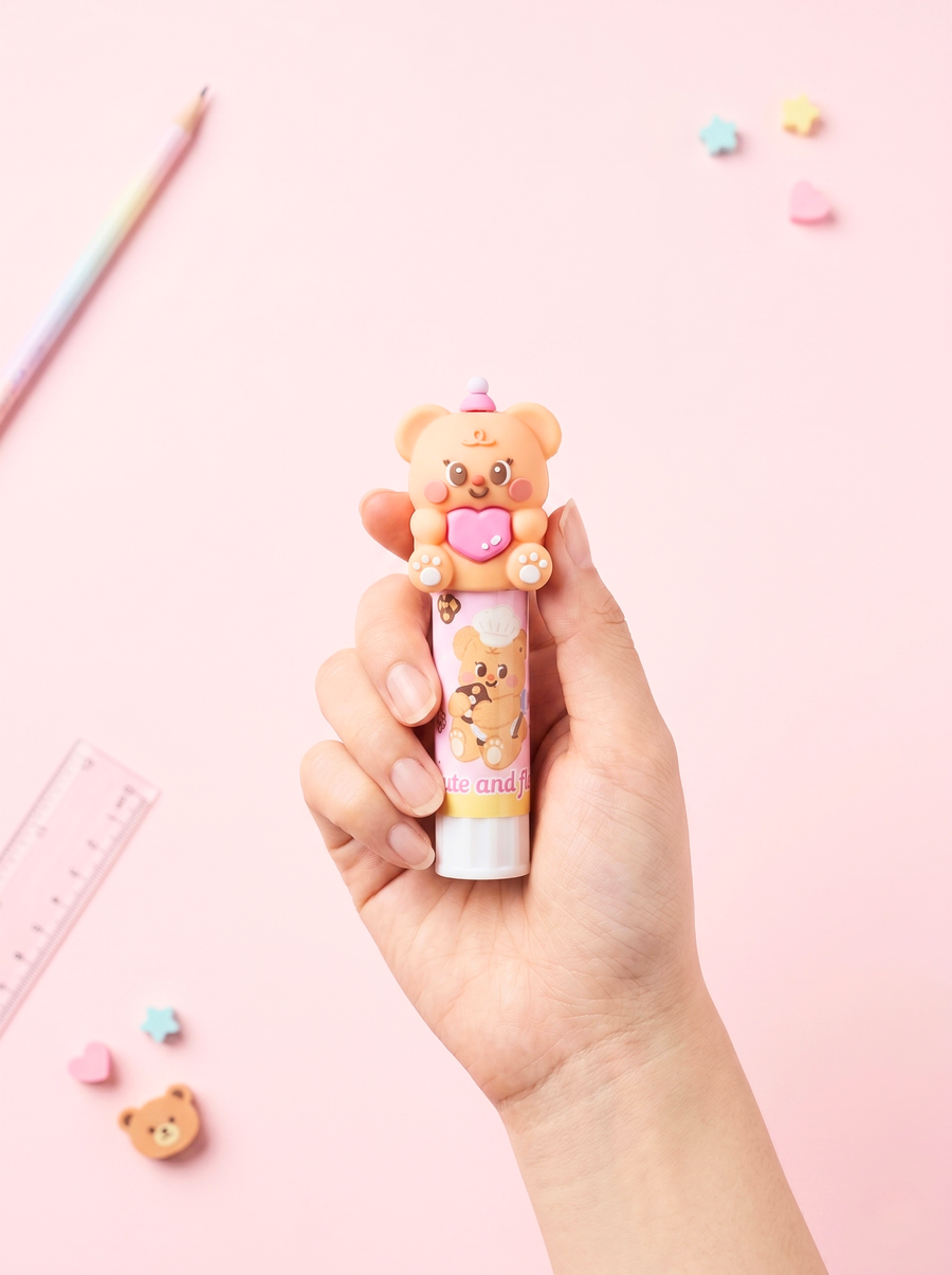Kawaii Bear Glue Stick