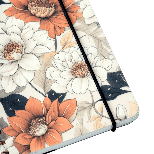 Nightingale Floral Notebook (B) – A6+