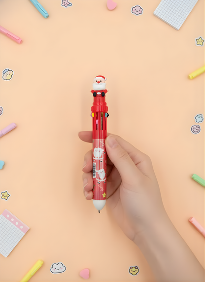Christmas Multicolor Pen - Kawaii Pen