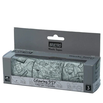 Brustro Washi Tapes DIY Colouring Tapes