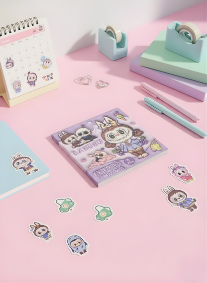 Labubu Sticker Book - Kawaii Stickers