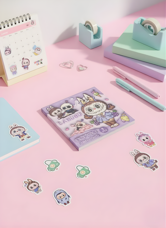 Labubu Sticker Book - Kawaii Stickers