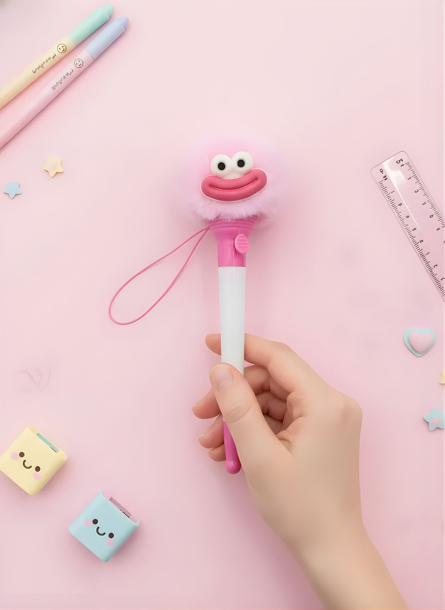 Ugly Braided Furball Pen - Kawaii Pen