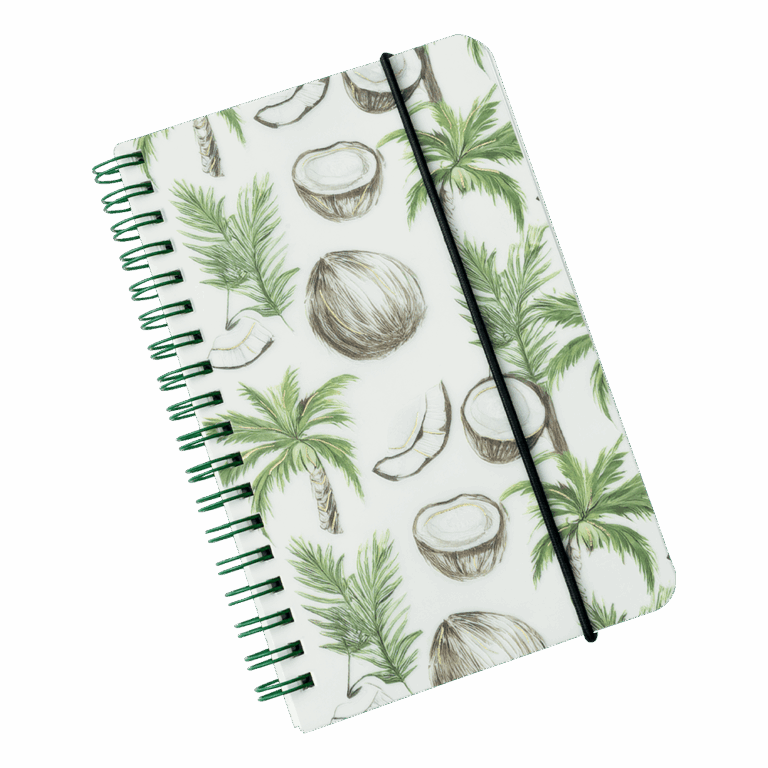 Nightingale Floral Notebook (C) – A6+