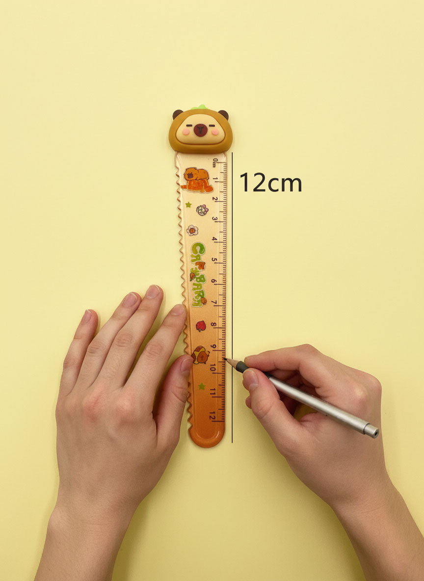 Capybara Ruler - 12 cm