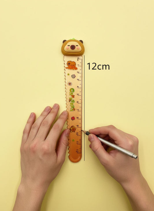 Capybara Ruler - 12 cm