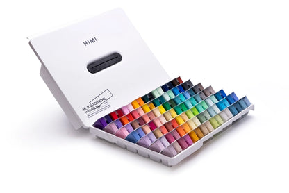 HIMI Gouache Paint - Twin Cup Sets- 12G Cups x 112 Colours