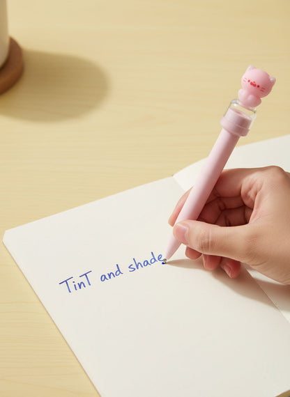 Kawaii Macaroon Cat Seal Pen