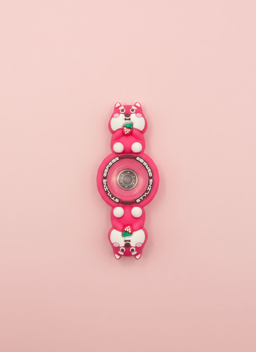 Strawberry Bear Spin Eraser