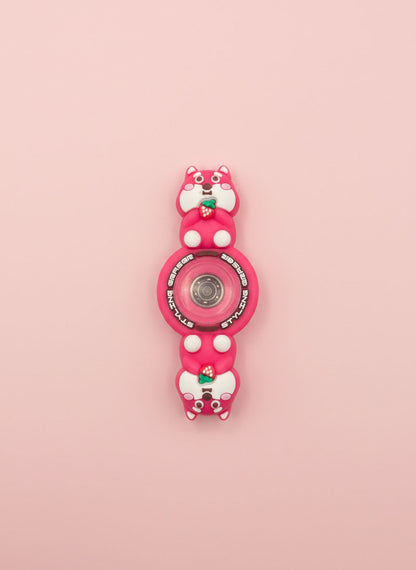Strawberry Bear Spin Eraser