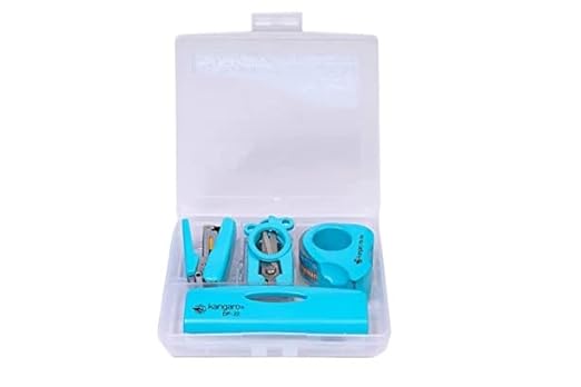 Kangaro Desk Essentials DE-Mini 10 Combo Pack | Stationery Gift Set for Office, Diwali, Weddings, Birthday, Holiday Presents, Celebrations