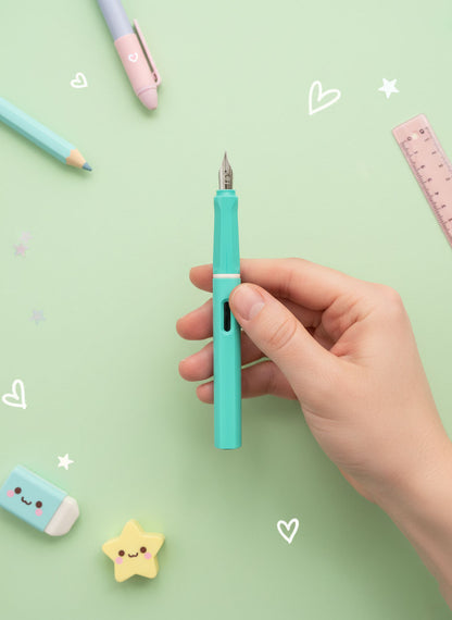 Kawaii Rabbit Ink Pen Set