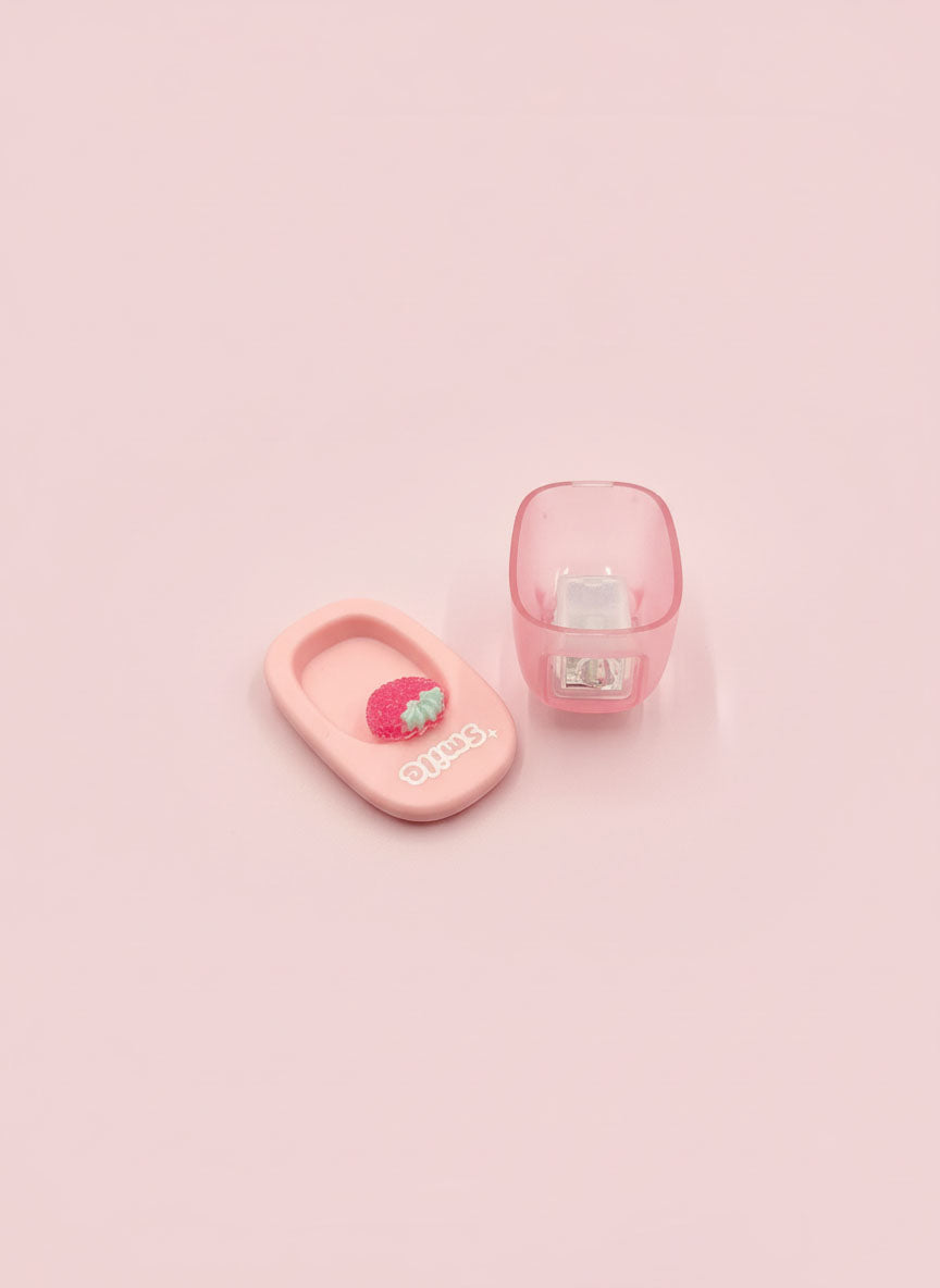 Strawberry Bear Bathtub Sharpener