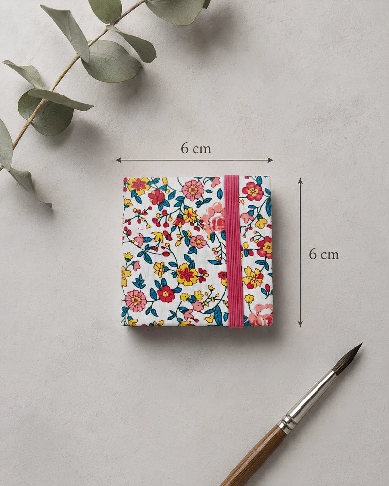 Potentate Mini Water Color Sketch Book |6 x 6 cm |300GSM