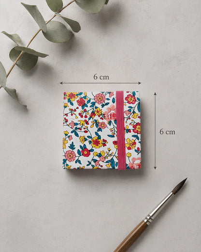 Potentate Mini Water Color Sketch Book |6 x 6 cm |300GSM