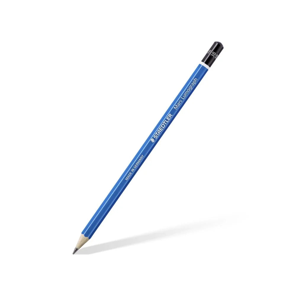 Staedtler Mars Lumograph Pencils Blue - Choose Nib