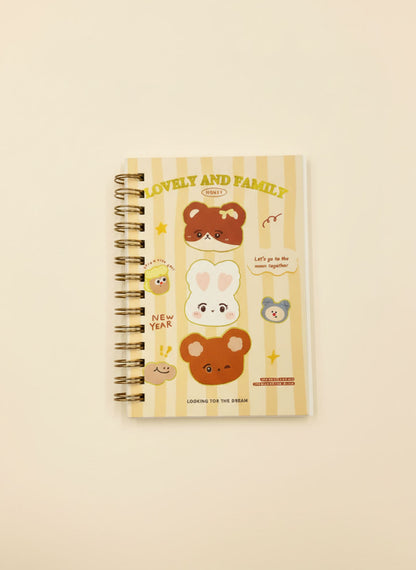 Kawaii Lovely and Family Notebook