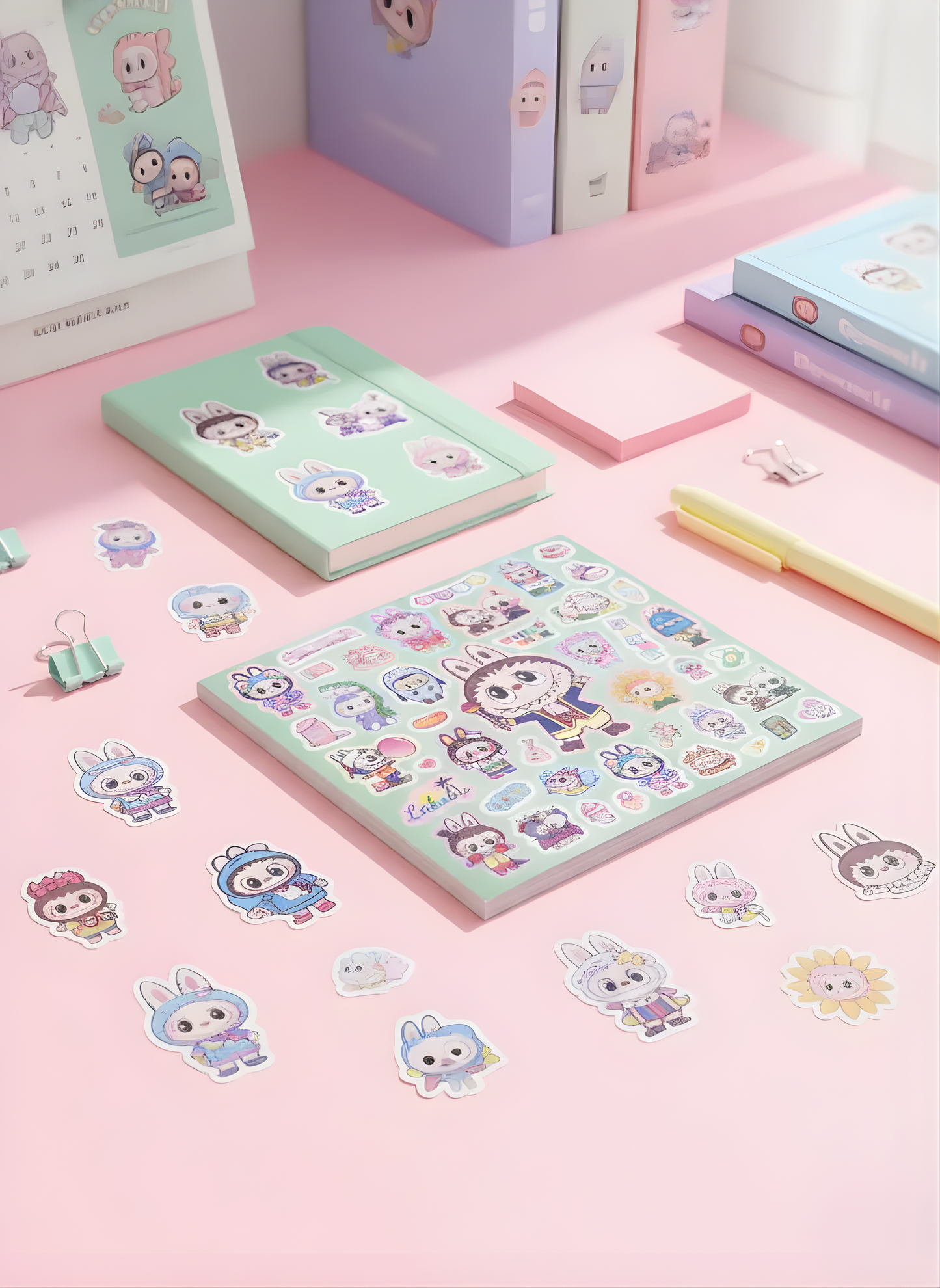 Labubu Sticker Book - Kawaii Stickers