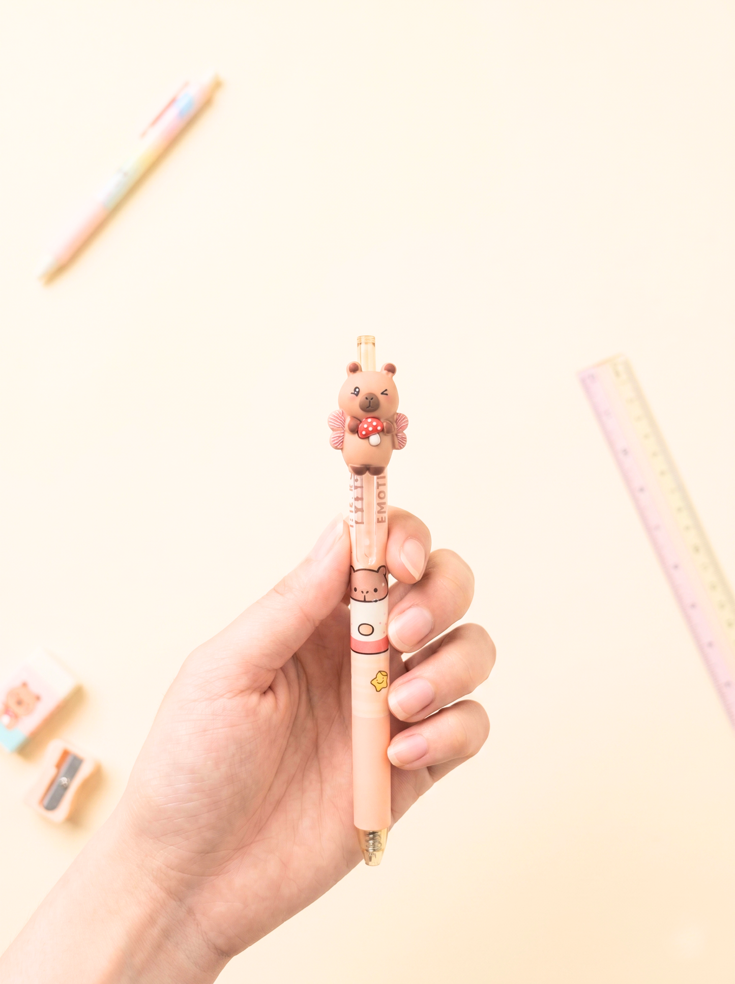 Kawaii Capybara Gel Pen