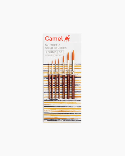 CAMLIN Gold Round Brush Synthetic Set of 7