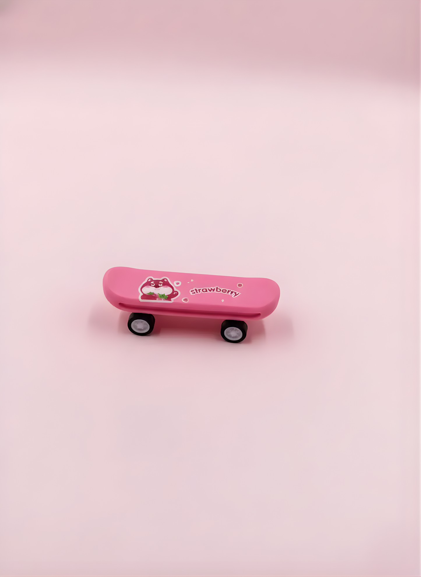 Strawberry Bear Skateboard Eraser - Kawaii Erasers