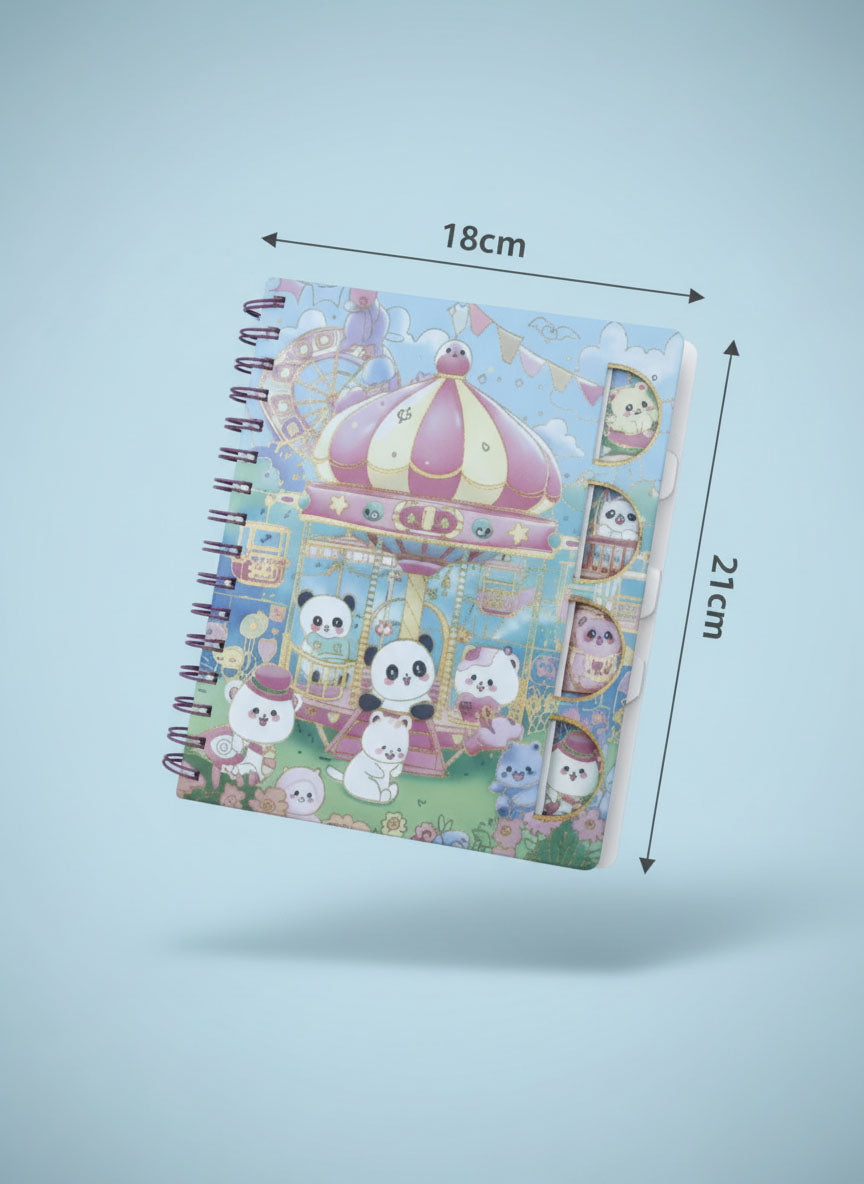 Kamaii Panda Notebook