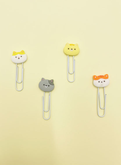 Kawaii Page Holder Cat Theme