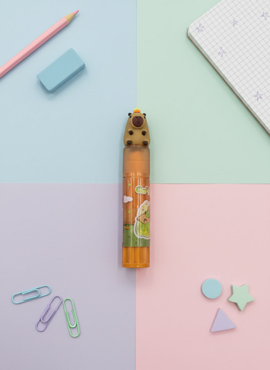 Capybara Lipstick Eraser